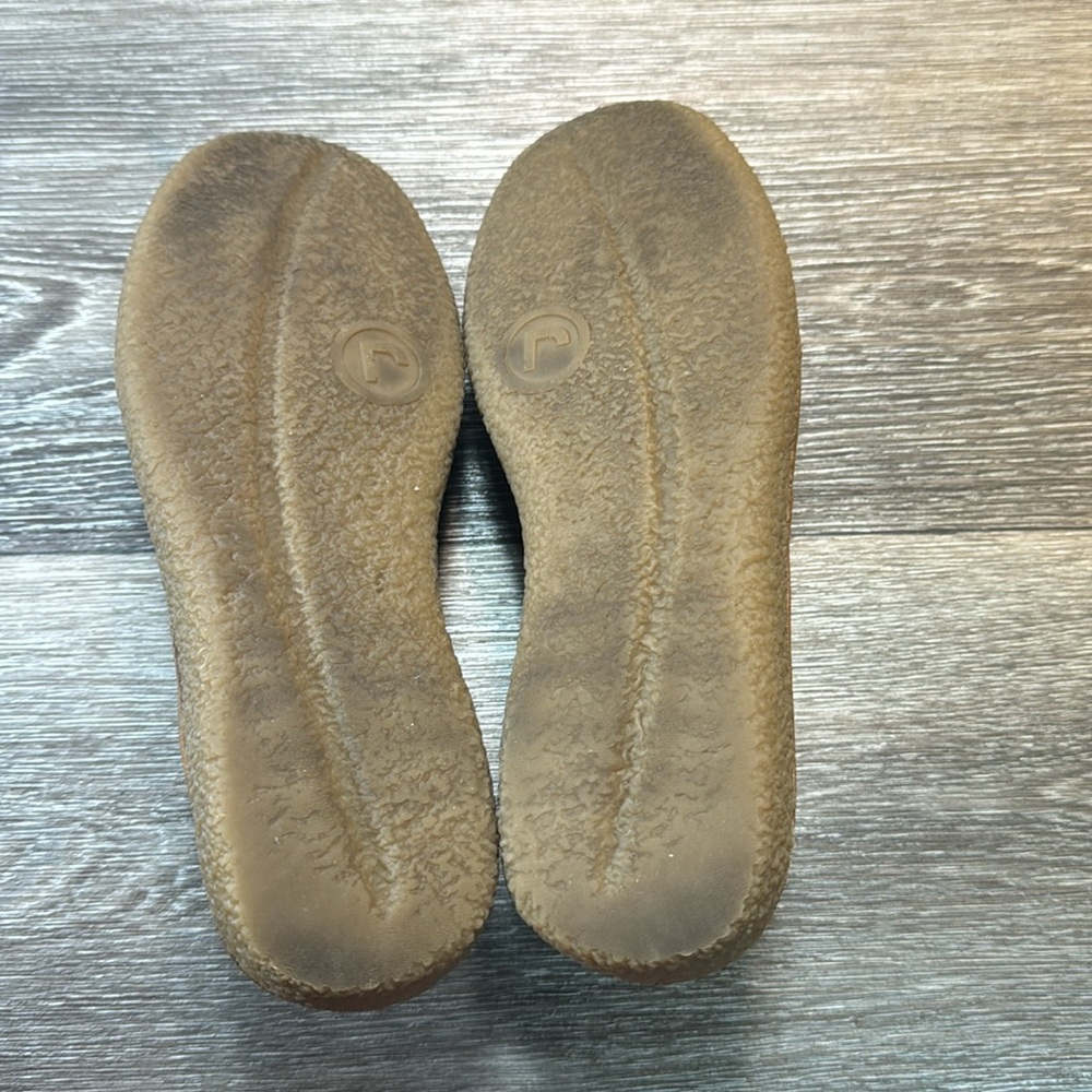 Rockport brown leather flats woman’s size 7.5 (d127) - Picture 4 of 7